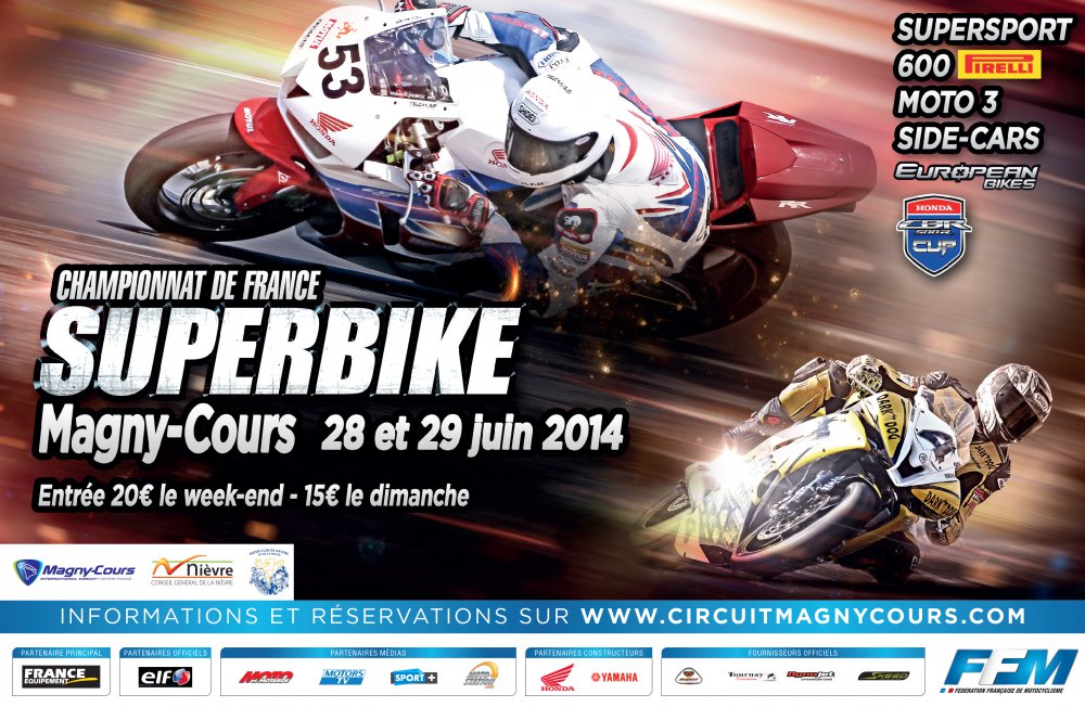 Superbike FSBK Magny-Cours 2014